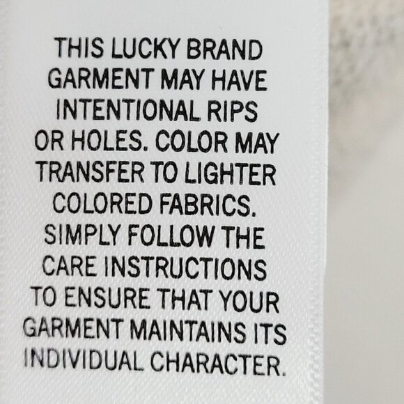 Lucky Brand Sz Large Women's Hooded Cropped Shirt Rolled Hem Animal Print Cream - Picture 8 of 9